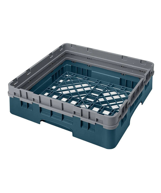 Kệ Đế Kèm Thanh Mở Rộng Cambro BR414414 Camrack - 1 Ngăn, Cao 10 cm, Xanh Teal