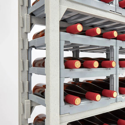 Kệ Để Rượu Vang Cambro CPUWR144872480 Cao 182.9 cm Camshelving Premium Kèm Phụ Kiện, Xám