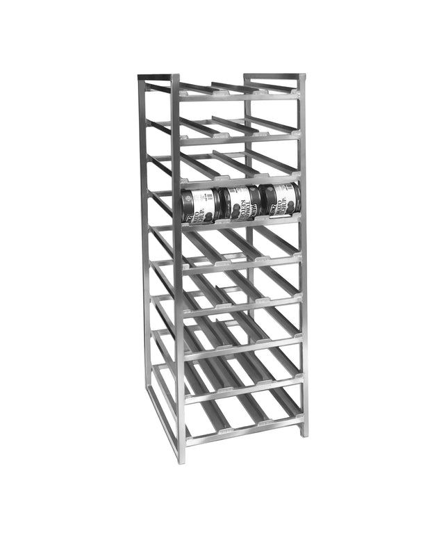 Kệ Đựng Hộp Đồ Hộp Cố Định Channel CSR-9 Cao 193 cm, Sức Chứa (162) Hộp #10, Nạp Phía Trước