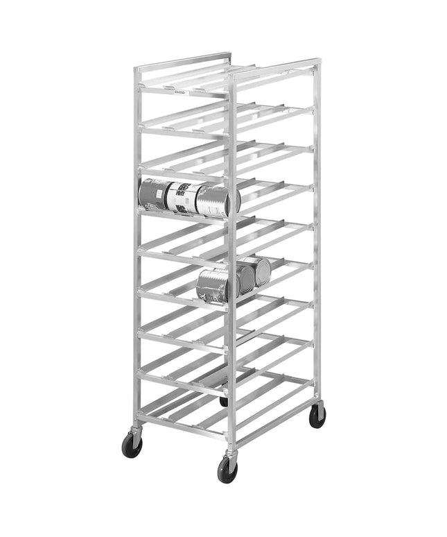 Kệ Đựng Hộp Đồ Hộp Di Động Channel CSR-9M Cao 208.9 cm, Sức Chứa (162) Hộp #10, Nạp Phía Trước