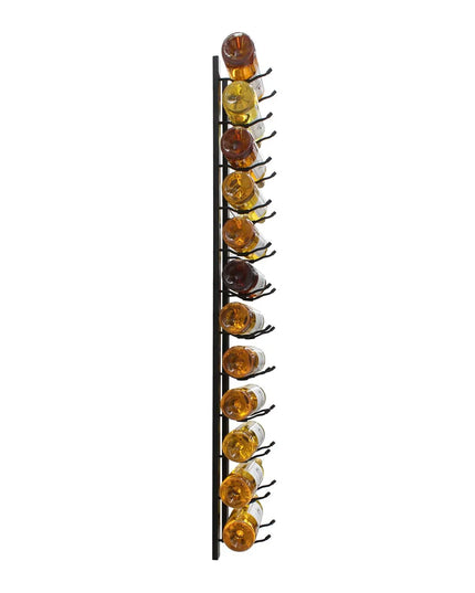 Kệ Đựng Rượu Vang Vinotemp EP-WIRE12B Cao 119.7 cm Sức Chứa 12 Chai, Màu Đen