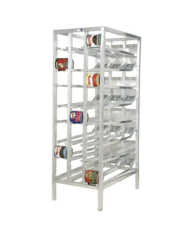 Kệ Hộp Thiếc Cố Định Channel CSR-156 Cao 208.3 cm, Chứa (156) Hộp #10, Nạp Từ Phía Trước