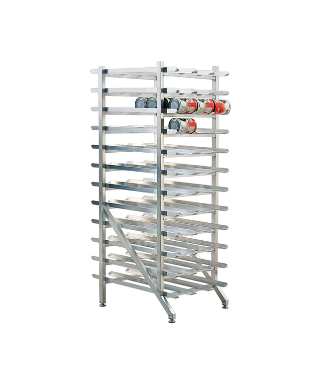 Kệ Hộp Thiếc Cố Định New Age 1254 Cao 185.4 cm, Chứa (288) Hộp #5, Chân Điều Chỉnh