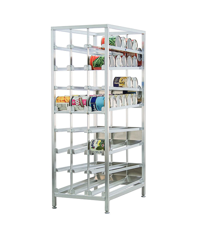 Kệ Hộp Thiếc Cố Định New Age 99381 Cao 198.8 cm, Chứa (156) Hộp #10, Chân Điều Chỉnh