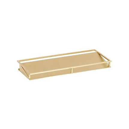 Kệ Hũ Gia Vị Cà Phê/Trà Cal-Mil 22621-4-116 Hình Chữ Nhật 3 Ngăn - Trong Suốt/Vàng