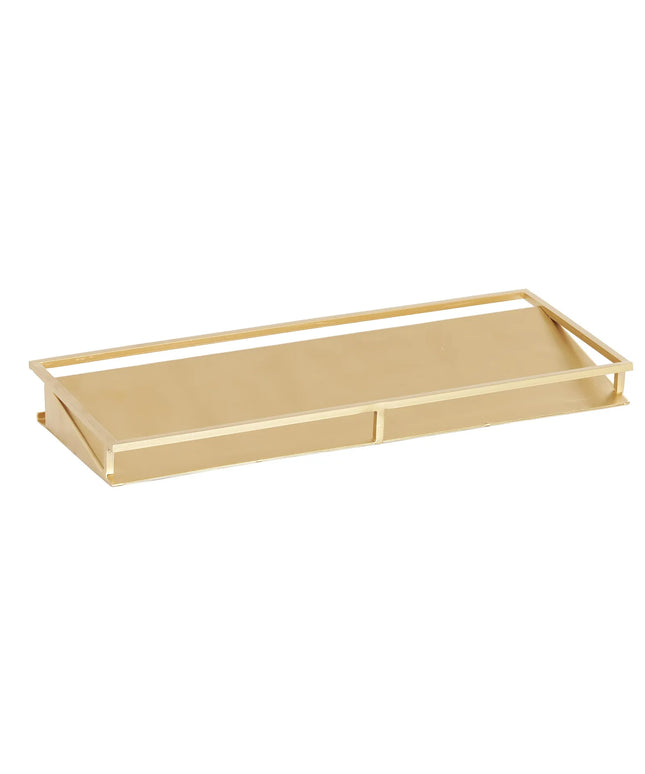 Kệ Hũ Gia Vị Cà Phê/Trà Cal-Mil 22621-5-116 Hình Chữ Nhật 3 Ngăn - Trong Suốt/Vàng