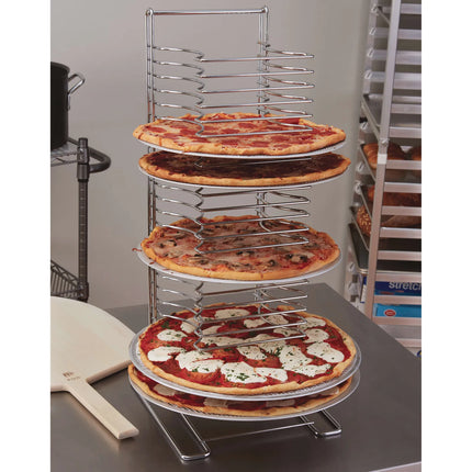 Kệ Khay Pizza American Metalcraft 19029 15 Tầng, Chrome/Thép