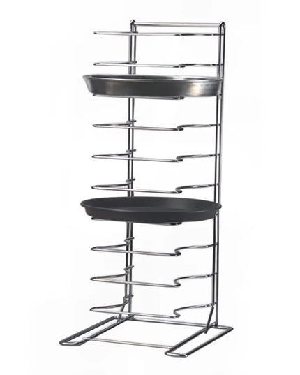Kệ Khay Pizza American Metalcraft 19030 11 Tầng Cho Khay 25-43 cm, Chrome/Thép