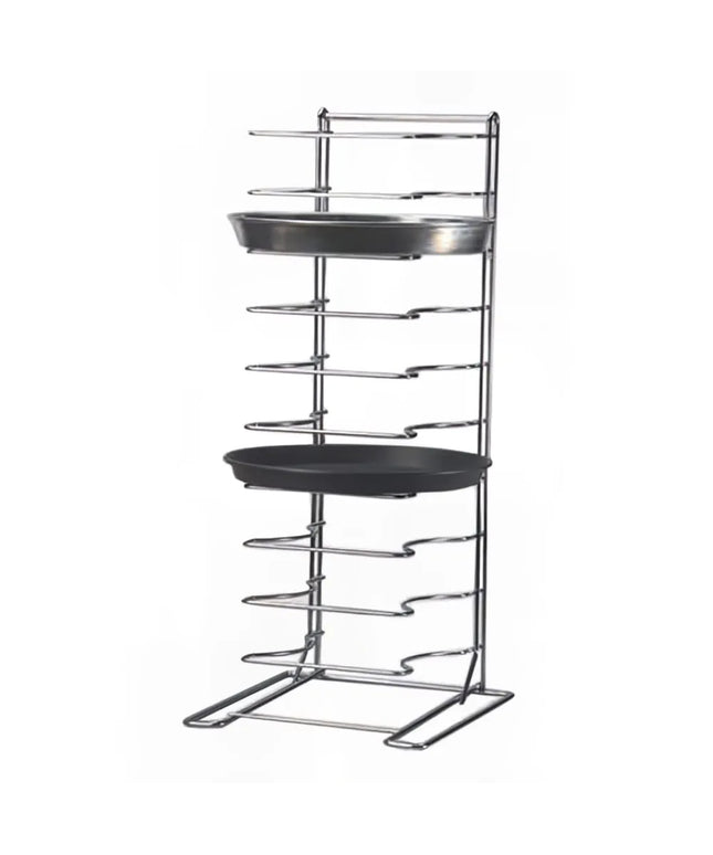 Kệ Khay Pizza American Metalcraft 19030 11 Tầng Cho Khay 25-43 cm, Chrome/Thép