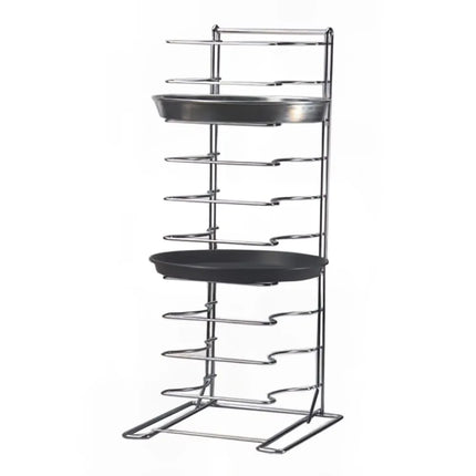 Kệ Khay Pizza American Metalcraft 19030 11 Tầng Cho Khay 25-43 cm, Chrome/Thép