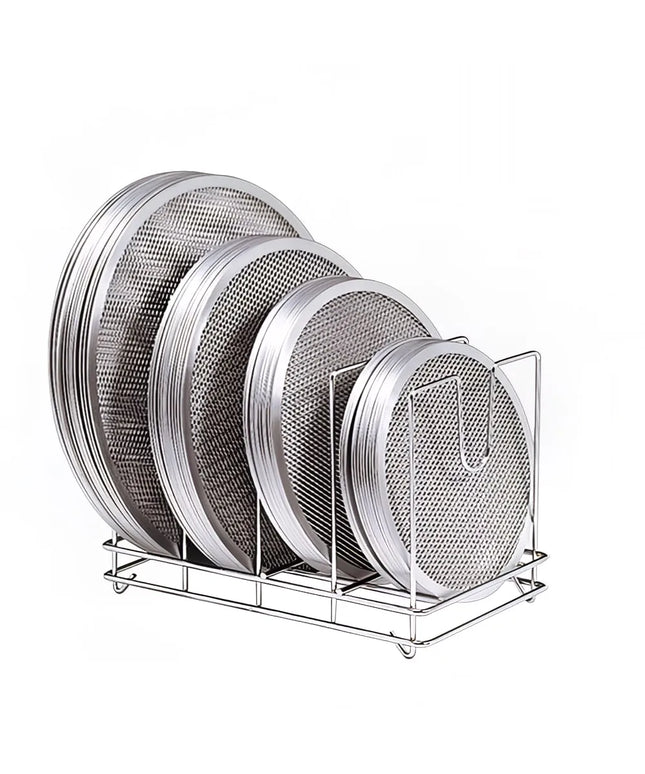 Kệ Lưới Pizza American Metalcraft 18040 96 Ngăn, Chrome/Thép