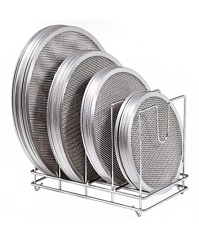 Kệ Lưới Pizza American Metalcraft 18040 96 Ngăn, Chrome/Thép