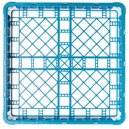 Kệ Rửa Bát Cỡ Lớn Dạng Hở Carlisle RB14 - Nhựa Polypropylene, Xanh Dương