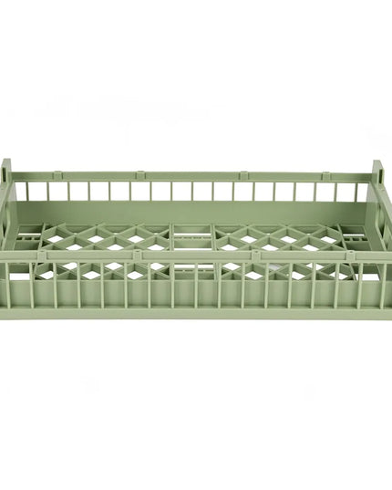 Kệ Rửa Bát Dạng Hở Vollrath 52800 - Thấp, Nửa Cỡ, Xanh Lá