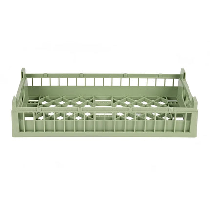 Kệ Rửa Bát Dạng Hở Vollrath 52800 - Thấp, Nửa Cỡ, Xanh Lá