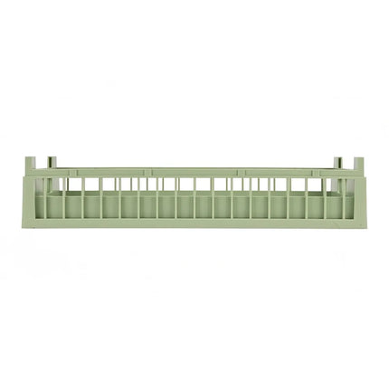 Kệ Rửa Bát Dạng Hở Vollrath 52800 - Thấp, Nửa Cỡ, Xanh Lá