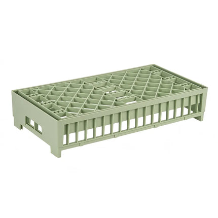 Kệ Rửa Bát Dạng Hở Vollrath 52800 - Thấp, Nửa Cỡ, Xanh Lá