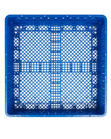 Kệ Rửa Dao Muỗng Nĩa Cỡ Lớn Vollrath TR2 - Dạng Hở, Xanh Royal
