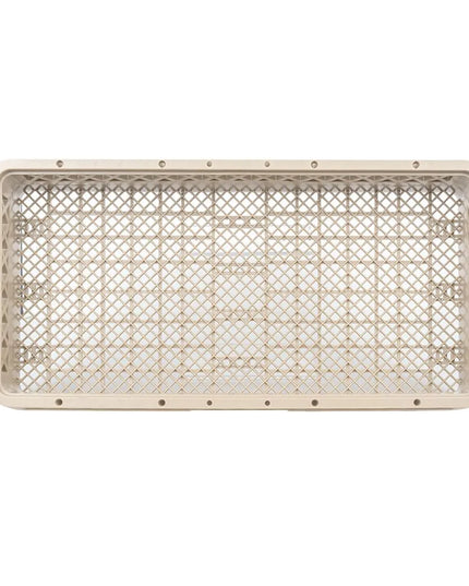 Kệ Rửa Dao Muỗng Nĩa Vollrath HR2A - Nửa Cỡ, Dạng Hở, Be