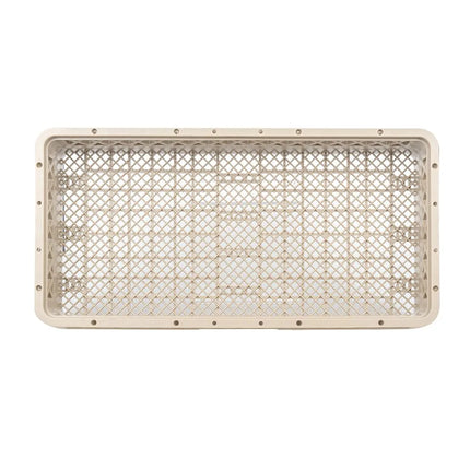 Kệ Rửa Dao Muỗng Nĩa Vollrath HR2A - Nửa Cỡ, Dạng Hở, Be