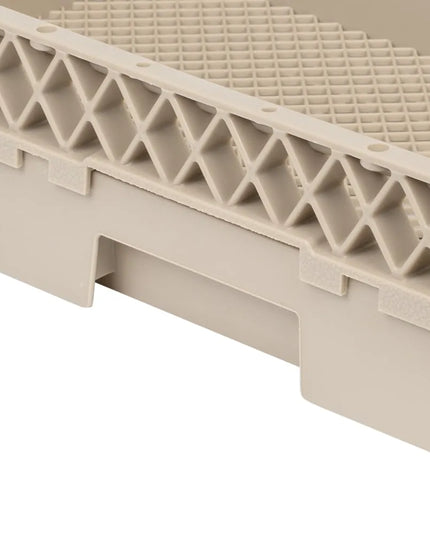 Kệ Rửa Dao Muỗng Nĩa Vollrath HR2A - Nửa Cỡ, Dạng Hở, Be