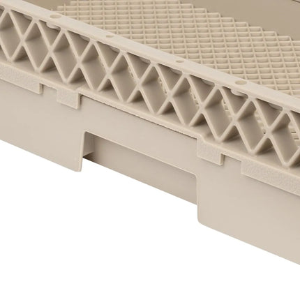 Kệ Rửa Dao Muỗng Nĩa Vollrath HR2A - Nửa Cỡ, Dạng Hở, Be