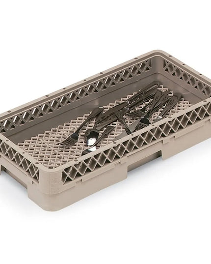 Kệ Rửa Dao Muỗng Nĩa Vollrath HR2A - Nửa Cỡ, Dạng Hở, Be