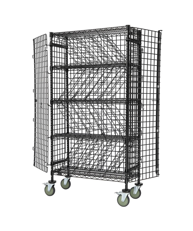 Kệ Rượu Vang Quantum Food Service Cao 188 cm Màu Đen M1448-69BWSECBK