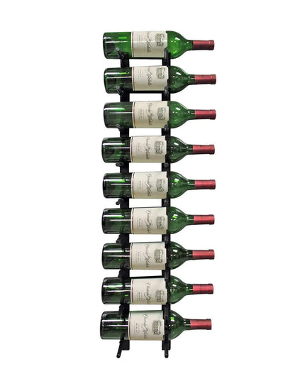 Kệ Rượu Vang Vinotemp EP-PEGWALL9B Epicureanist 90.8 cm Sức Chứa 9 Chai Màu Đen