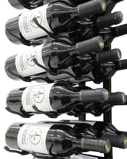 Kệ Rượu Vang Vinotemp EP-WIRE36B Epicureanist Cao 119.7 cm Chứa 36 Chai Màu Đen