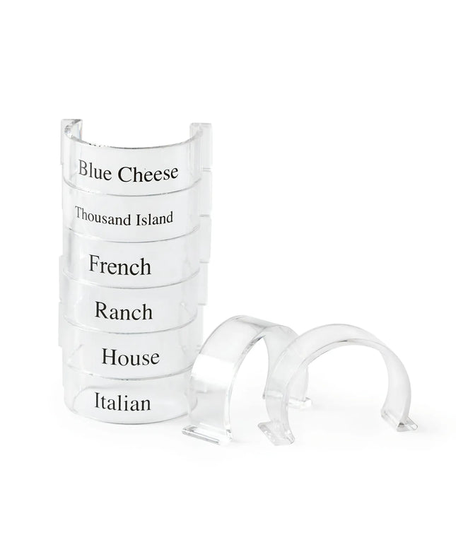 Kẹp Cố Định Chai Nước Sốt Salad GET - Bộ 8 Cái (CLIPS-8-CL)