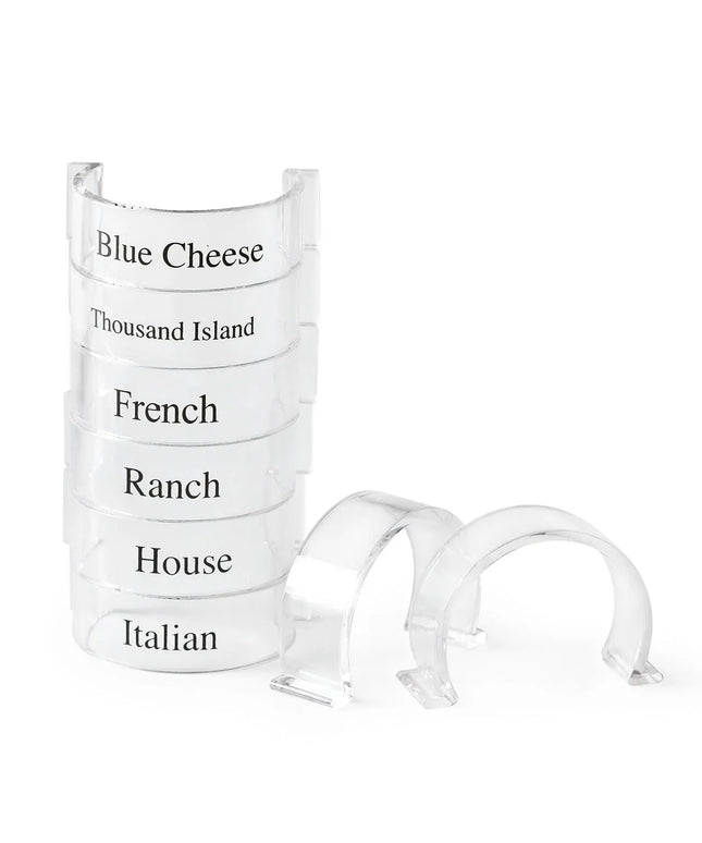 Kẹp Cố Định Chai Nước Sốt Salad GET - Bộ 8 Cái (CLIPS-8-CL)