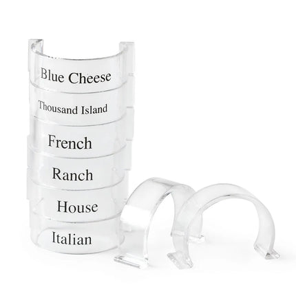 Kẹp Cố Định Chai Nước Sốt Salad GET - Bộ 8 Cái (CLIPS-8-CL)