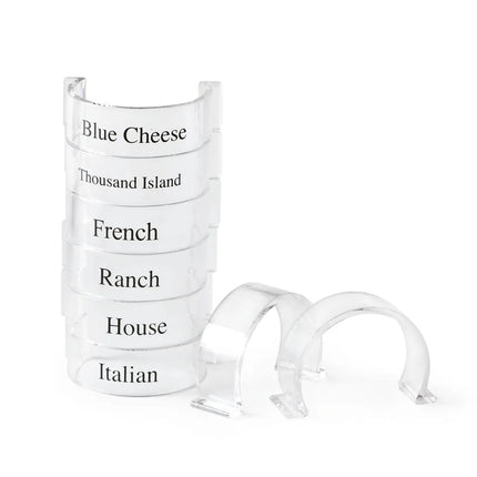 Kẹp Cố Định Chai Nước Sốt Salad GET - Bộ 8 Cái (CLIPS-8-CL)