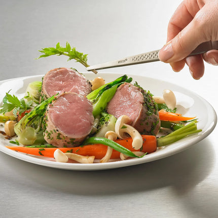Kẹp Gắp Precision Plus™ Mercer Culinary M35230 23.8 cm - Thép Không Gỉ