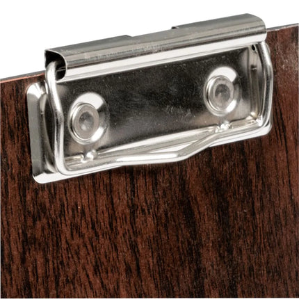 Kẹp Menu Bảng Kẹp American Metalcraft CB8 10.2 x 20.3 cm, Gỗ, Màu Espresso