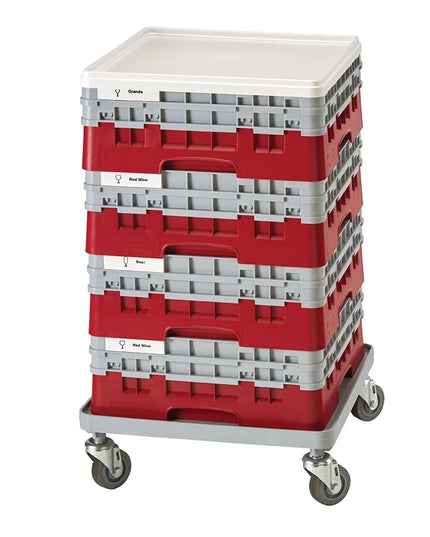 Kẹp Nhận Dạng Extender Gắn Nhanh Cambro CECBE15240 cmLy Bia" Cho Tất Cả Camrack - 12.7 cm x 4 cm, Trắng