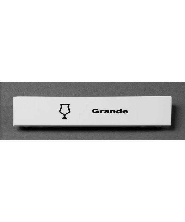 Kẹp Nhận Dạng Extender Gắn Nhanh Cambro CECGR15240 cmLy Grande" Cho Tất Cả Camrack - 12.7 cm x 4 cm, Trắng