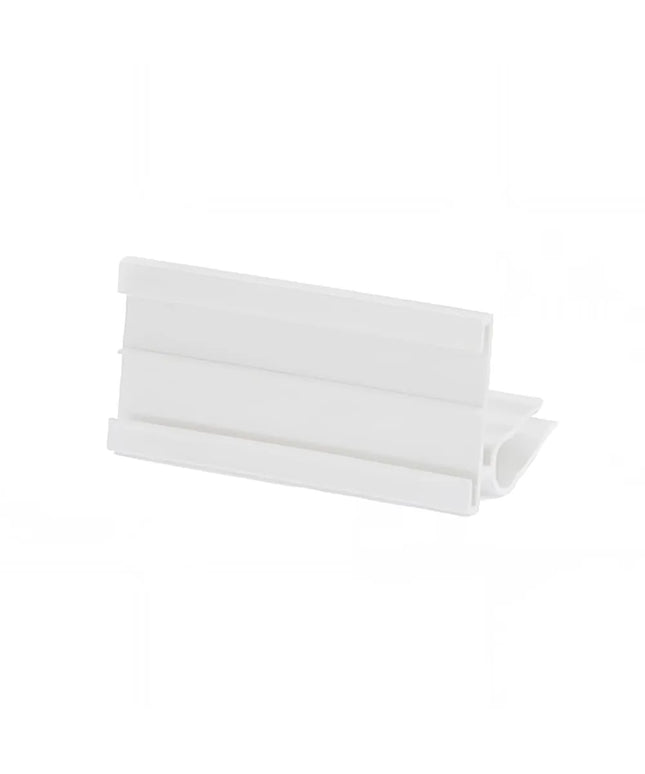 Kẹp Thẻ Để Bàn Elite Global Solutions TAG35112-NW 8.9 cm, Melamine, Trắng