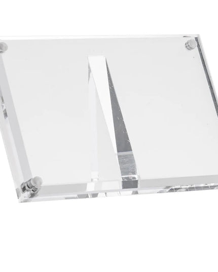 Kẹp Thẻ Menu Acrylic Từ Tính Tablecraft A362 10.2 x 3.2 x 6.4 cm, Hình Chữ Nhật