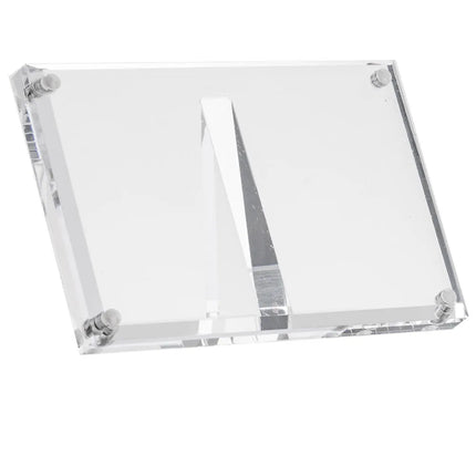 Kẹp Thẻ Menu Acrylic Từ Tính Tablecraft A362 10.2 x 3.2 x 6.4 cm, Hình Chữ Nhật