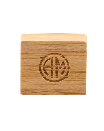 Kẹp Thẻ Menu Để Bàn American Metalcraft BAMCH125 3.2 x 2.9 cm, Tre Tự Nhiên