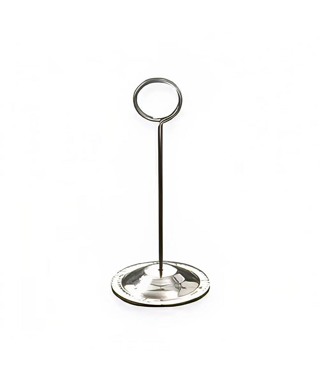Kẹp Thẻ Số American Metalcraft CH6 15.2 cm, Inox