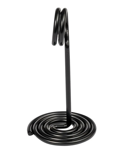 Kẹp Thẻ Số American Metalcraft NSB4 10.2 cm, Thép, Đen