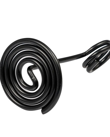 Kẹp Thẻ Số American Metalcraft NSB4 10.2 cm, Thép, Đen