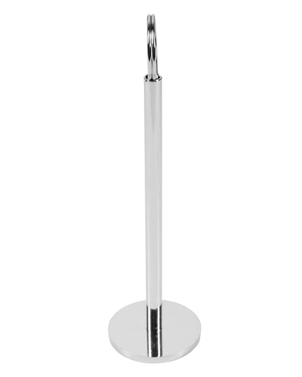 Kẹp Thẻ Số Tablecraft 1908 Phong Cách Địa Trung Hải, Cao 20.3 cm, Đế Phẳng, Chrome