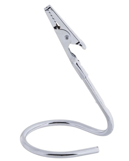 Kẹp Thẻ Số Tròn Tablecraft CH2 Kẹp Cá Sấu, 5 x 5 x 8.9 cm, Inox
