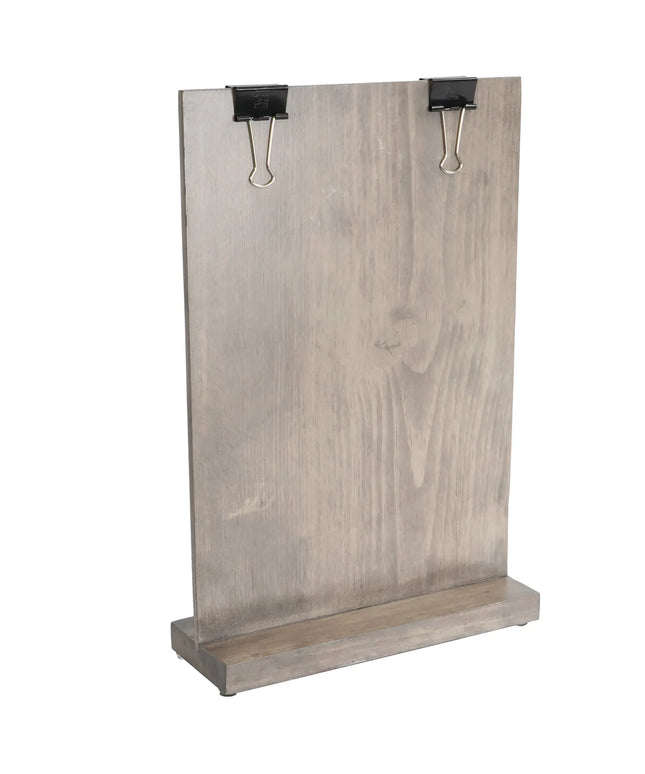 Kẹp Thực Đơn Clipboard Cal-Mil 2036-811-110 23.5 x 6.4 x 34.3 cm Gỗ Thông Gray Wash