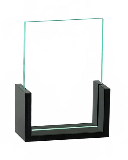Kẹp Thực Đơn Để Bàn Cal-Mil 1510-46-96 10.2 x 15.2 cm Acrylic Midnight Bamboo
