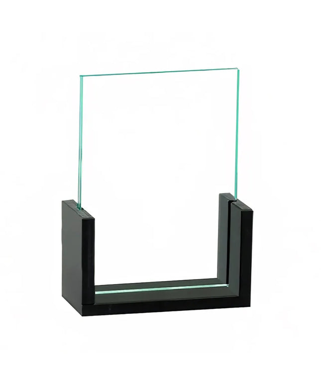 Kẹp Thực Đơn Để Bàn Cal-Mil 1510-46-96 10.2 x 15.2 cm Acrylic Midnight Bamboo